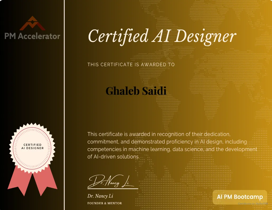 PM Accelerator AI Design Bootcamp